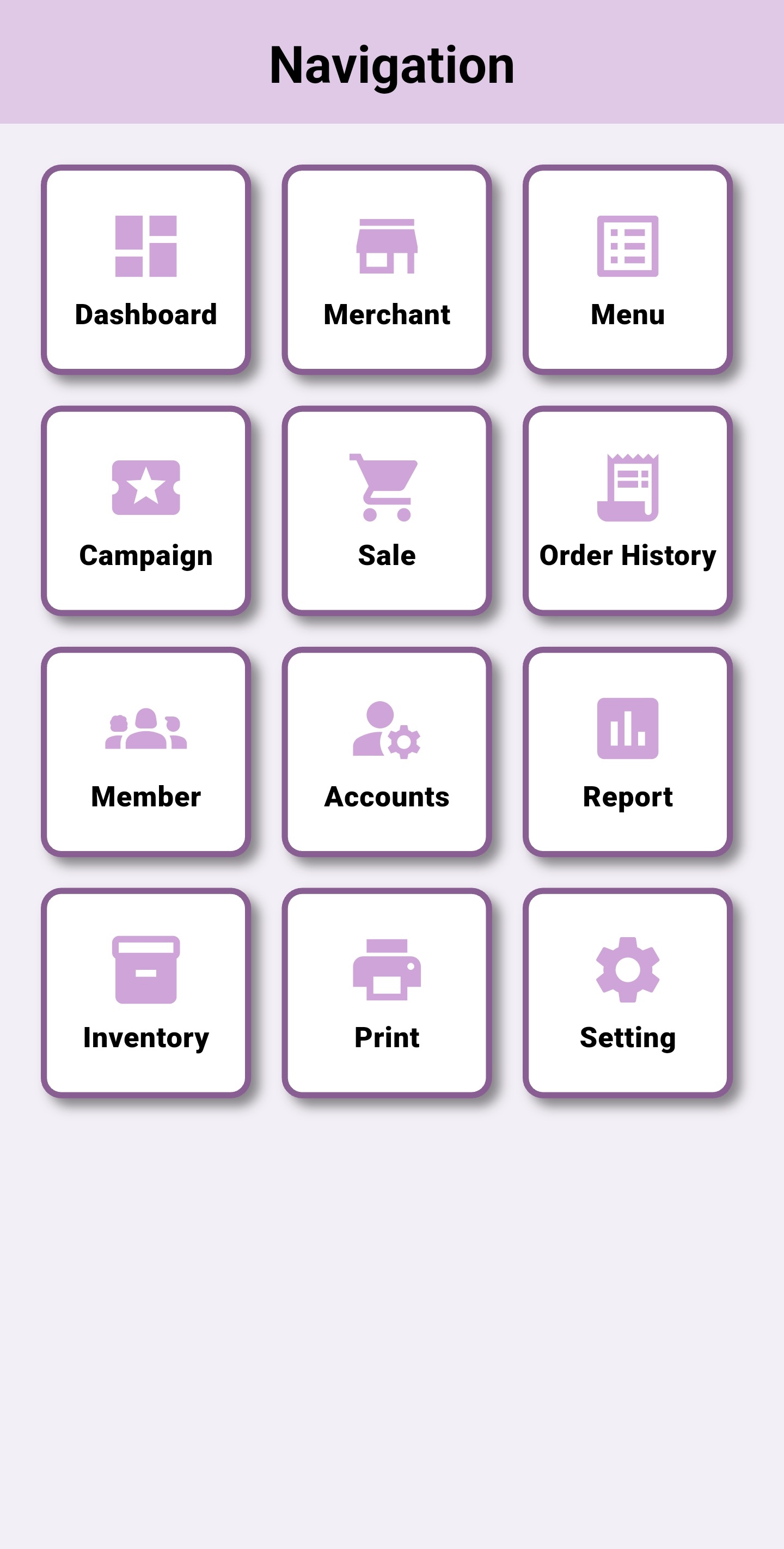 Merchant App Screenshot