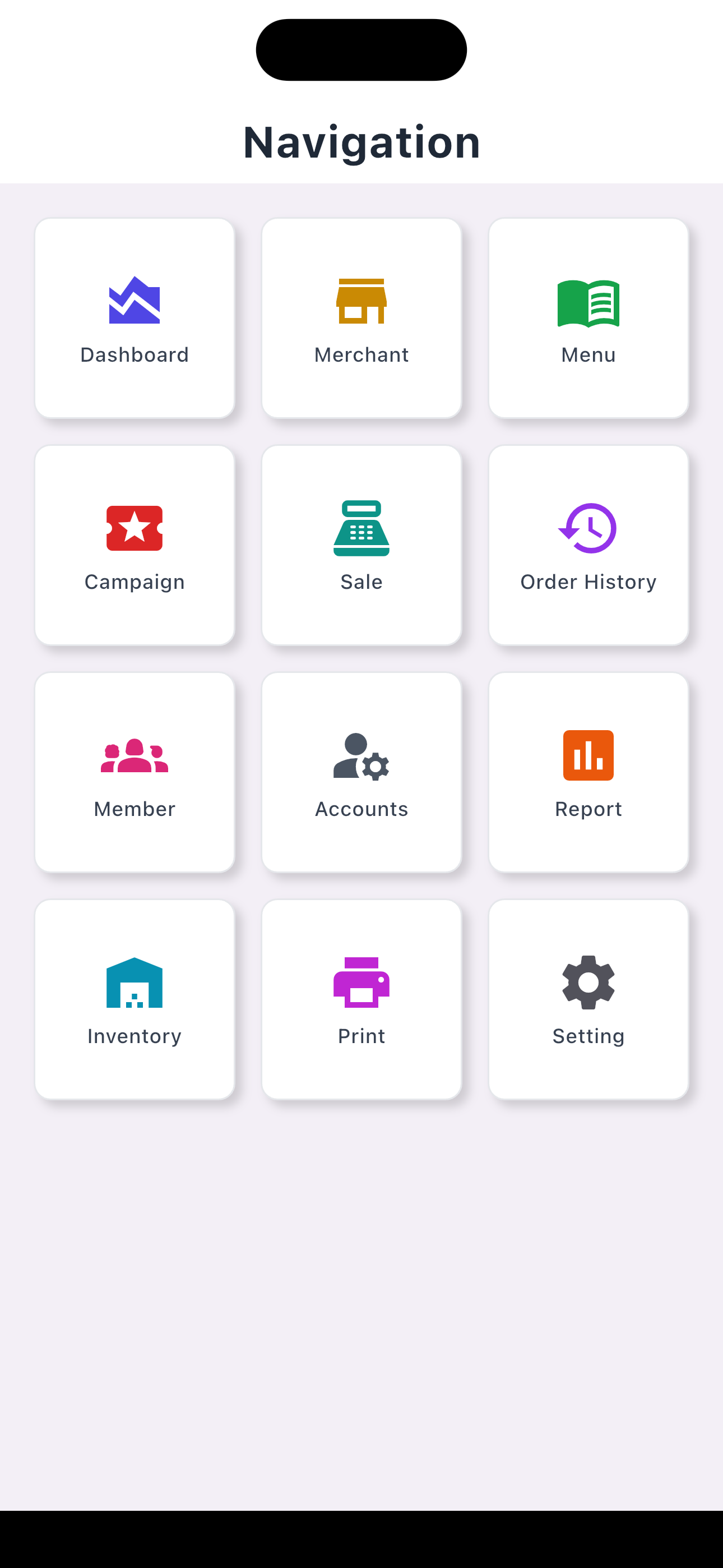 Merchant App Screenshot
