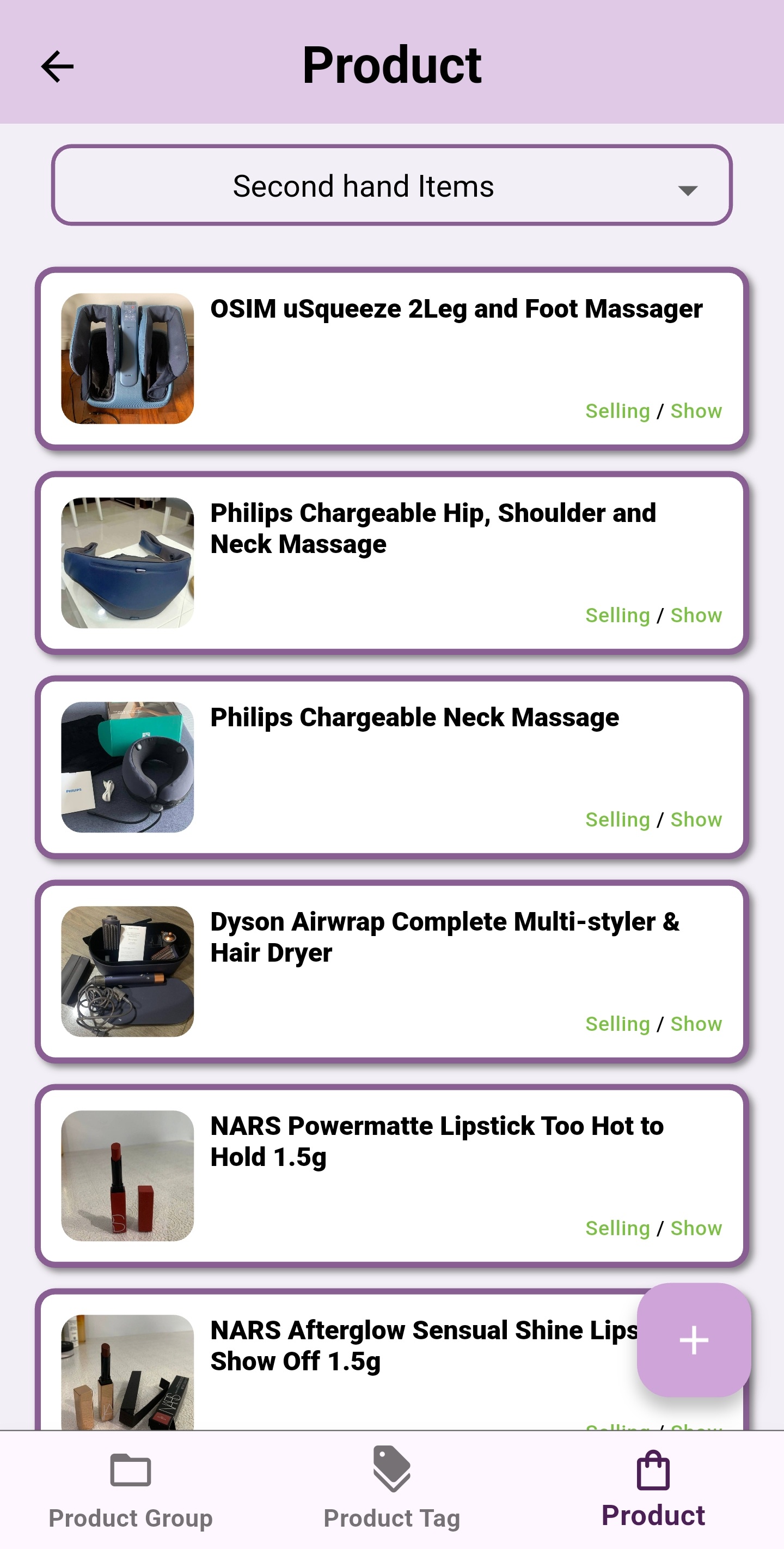 Merchant App Screenshot