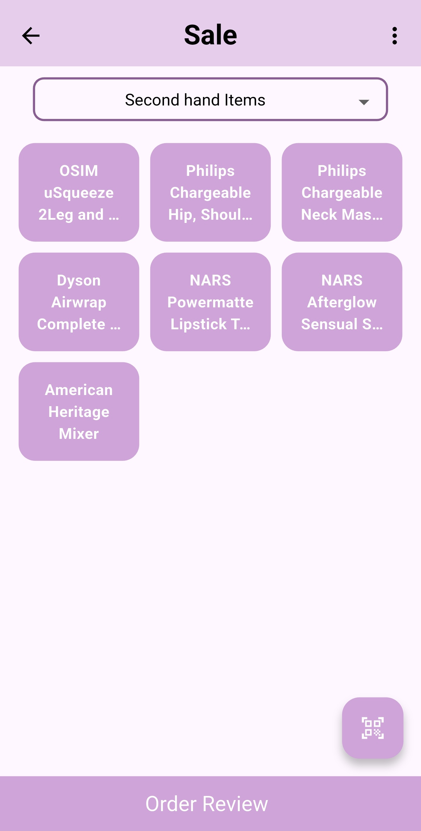 Merchant App Screenshot